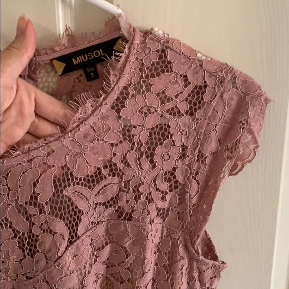 Pink Long Dress (Bridesmaid Dress)